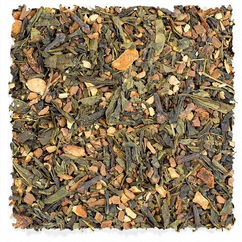 Orange-Zimt-Grüner Chai