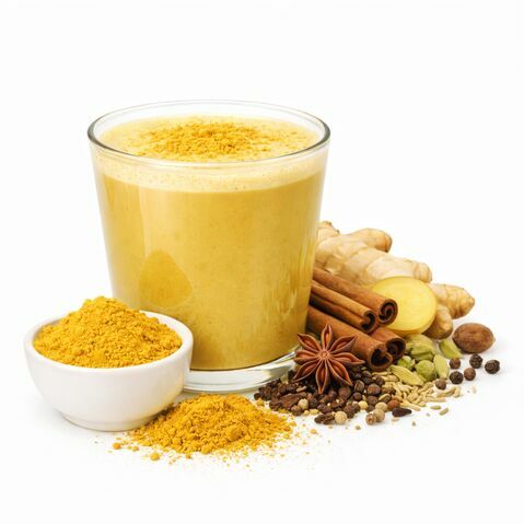 Golden Milk Cúrcuma Chai Latte