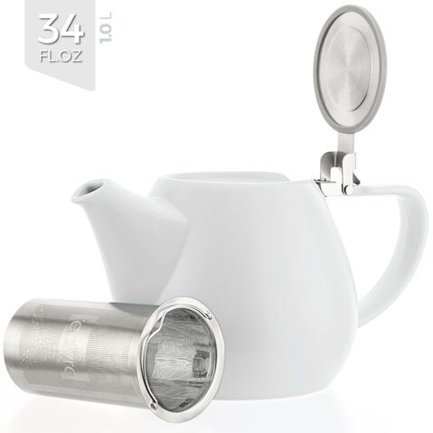 Jove Porcelain Teapot 34oz
