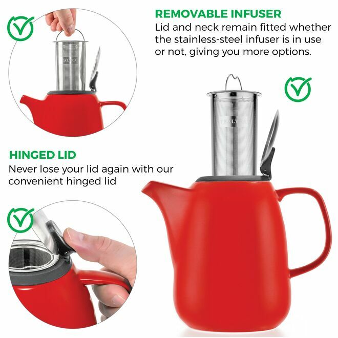 Daze Ceramic Teapot 47oz