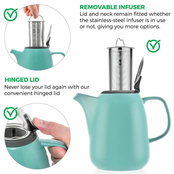 Daze Ceramic Teapot 47oz