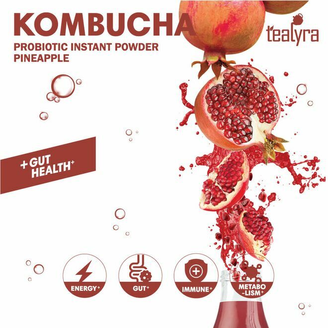 Premezcla de Kombucha y Granada
