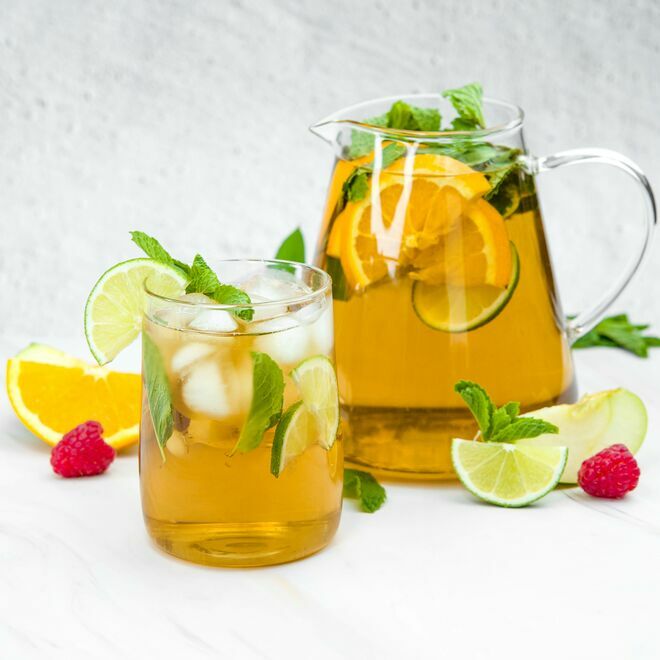 Kalt gebrühter Vanille-Eiskaffee