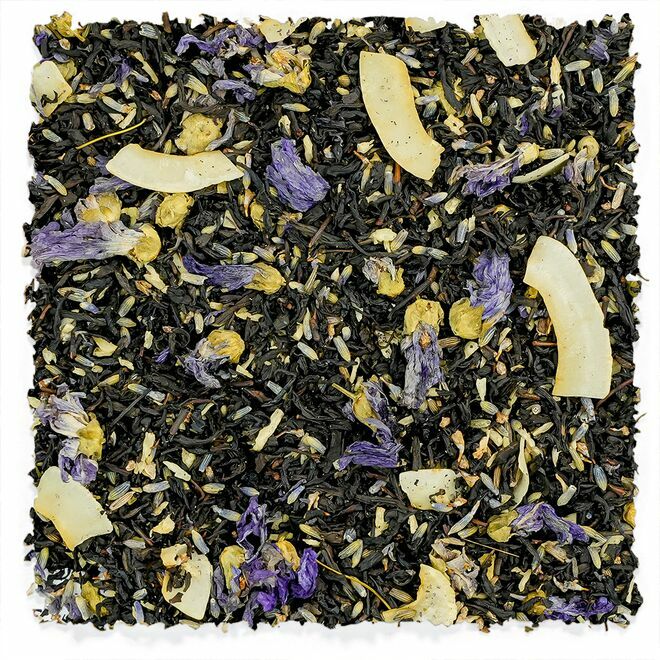 Crème noire à la lavande