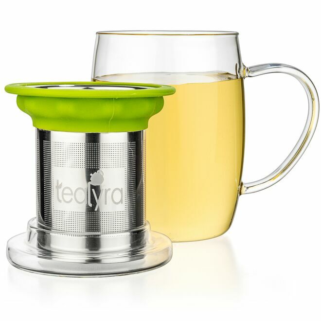Perfectea Tasse en verre Infuseur