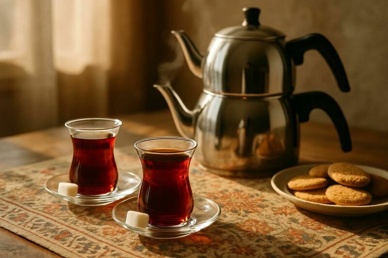 Turkish Tea: How to Brew It the Traditional Way