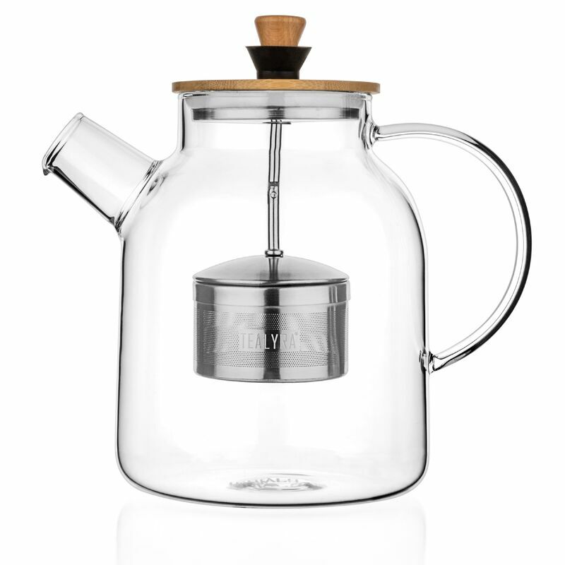 Glass Teapot & Kettle w/ Infuser 1.4L Teapot & Kettle Teaware